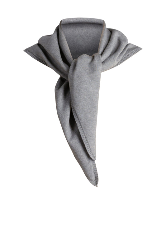 Yest| Seline Triangle Scarf | Dark Grey