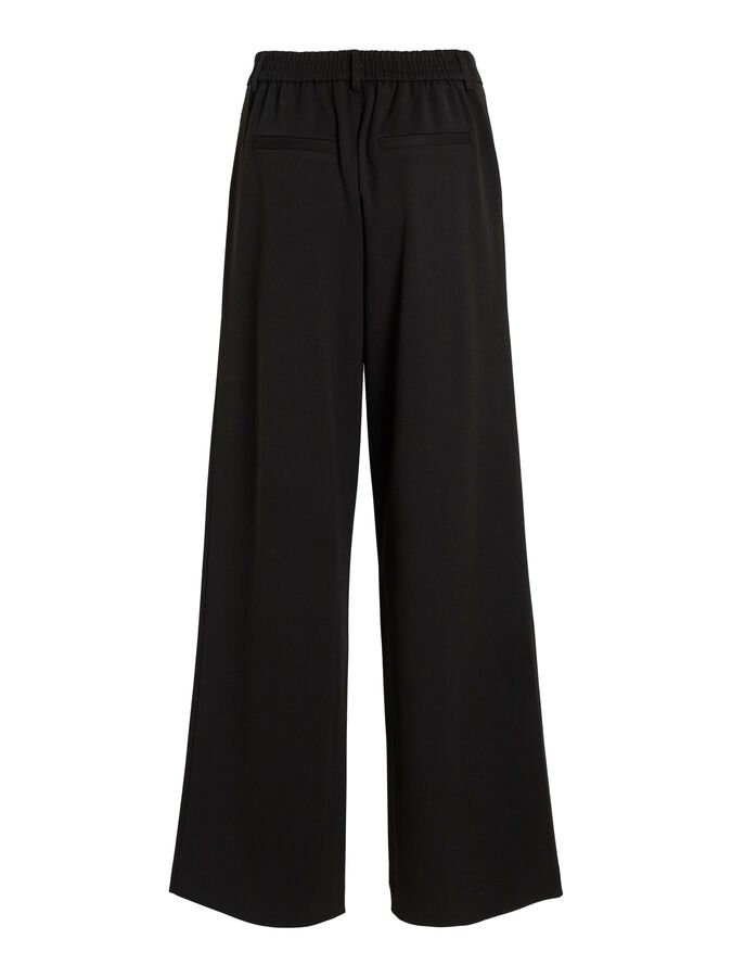 Vila | VIVARONE High Waist Trousers | Black