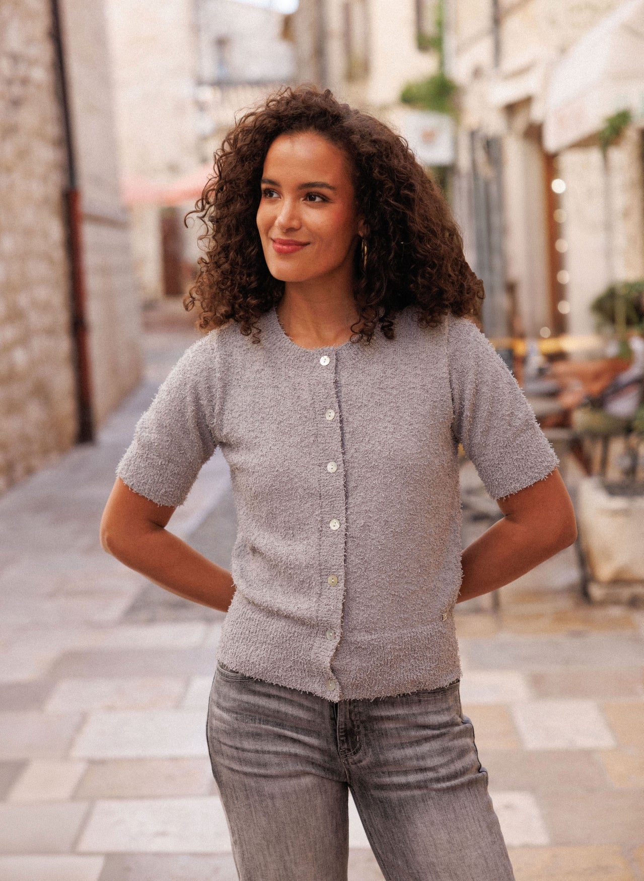 Ivy Beau | Glena Cardigan | Grey
