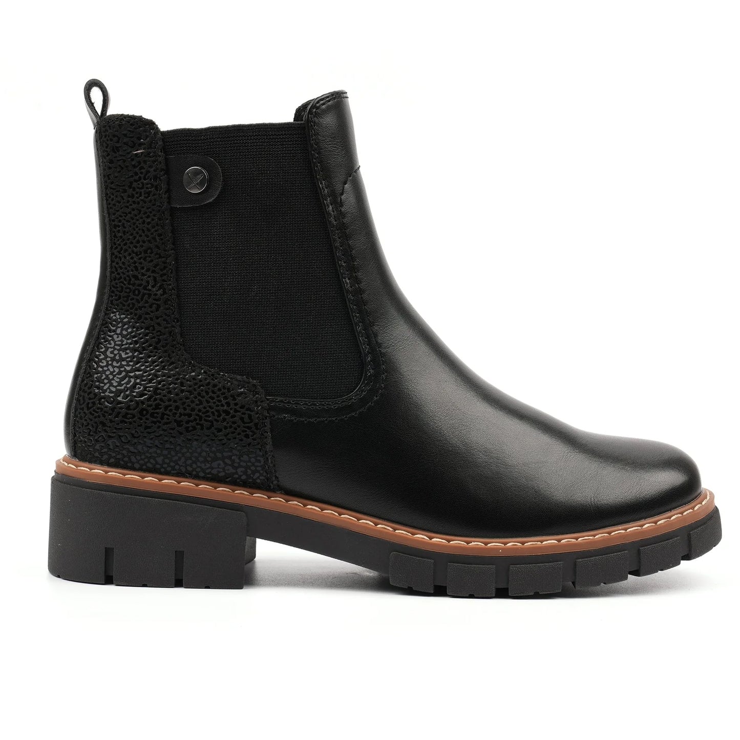 Lunar | Bernadette Black Ankle Boot