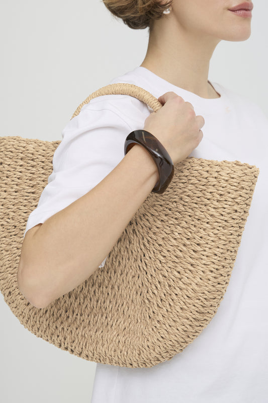 B.young | Shopper Bag | Natural Straw