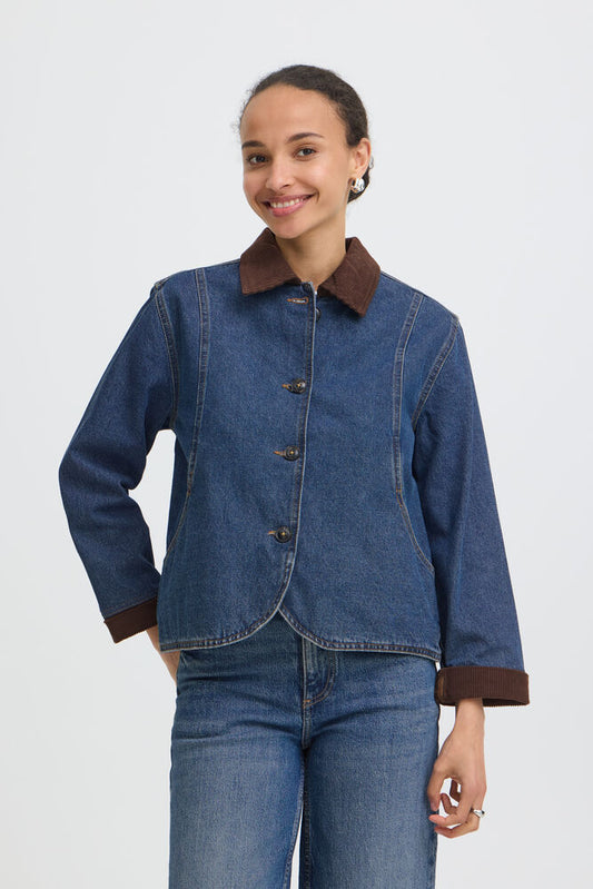 B.young | BYKAMILO Jacket | Mid Blue Denim