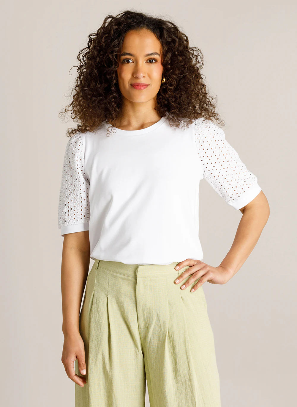 Ivy Beau | Cilia Top | White