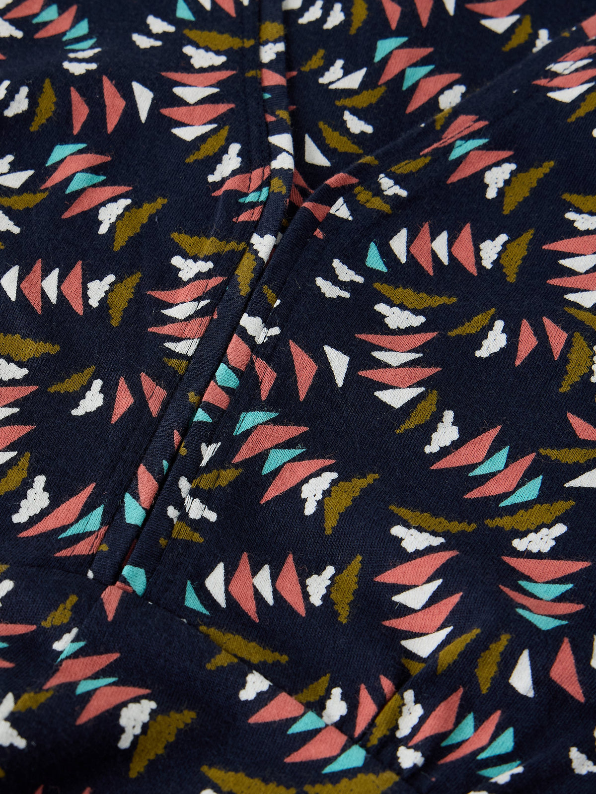 White Stuff | Megan Jersey Dress | Navy Multi