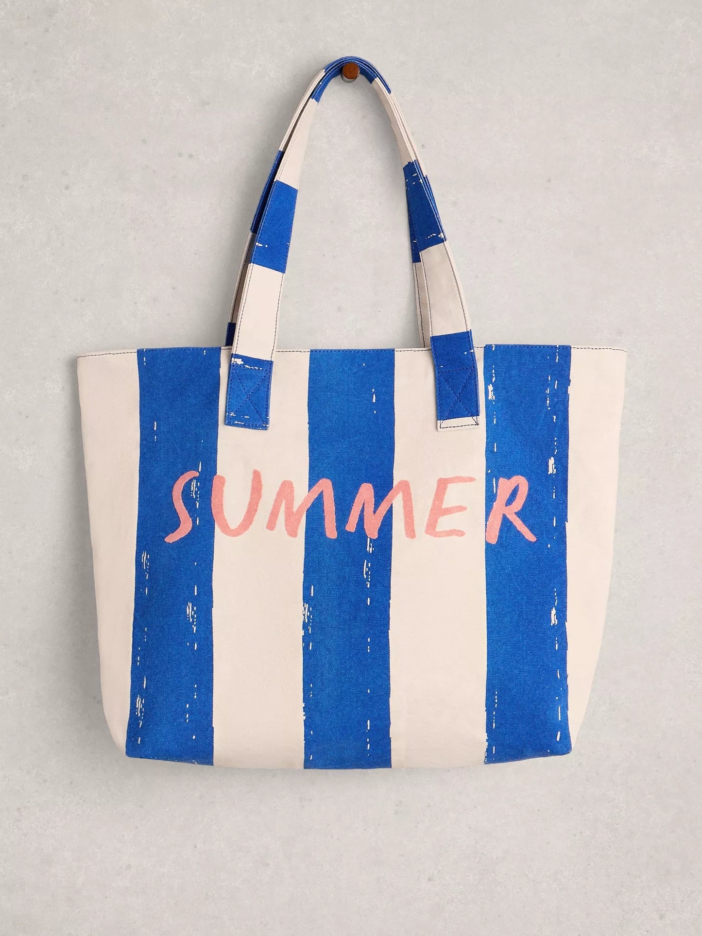 White Stuff | Canvas Summer Bag | Blue