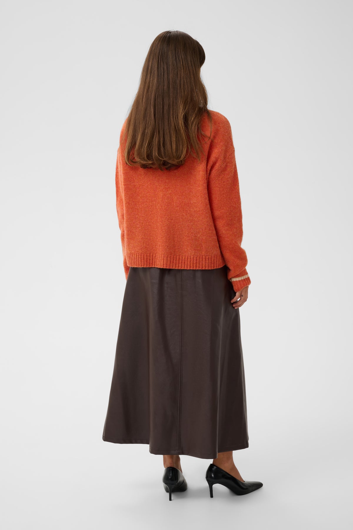 Culture | CUnova Katrina Cardigan | Mecca Orange