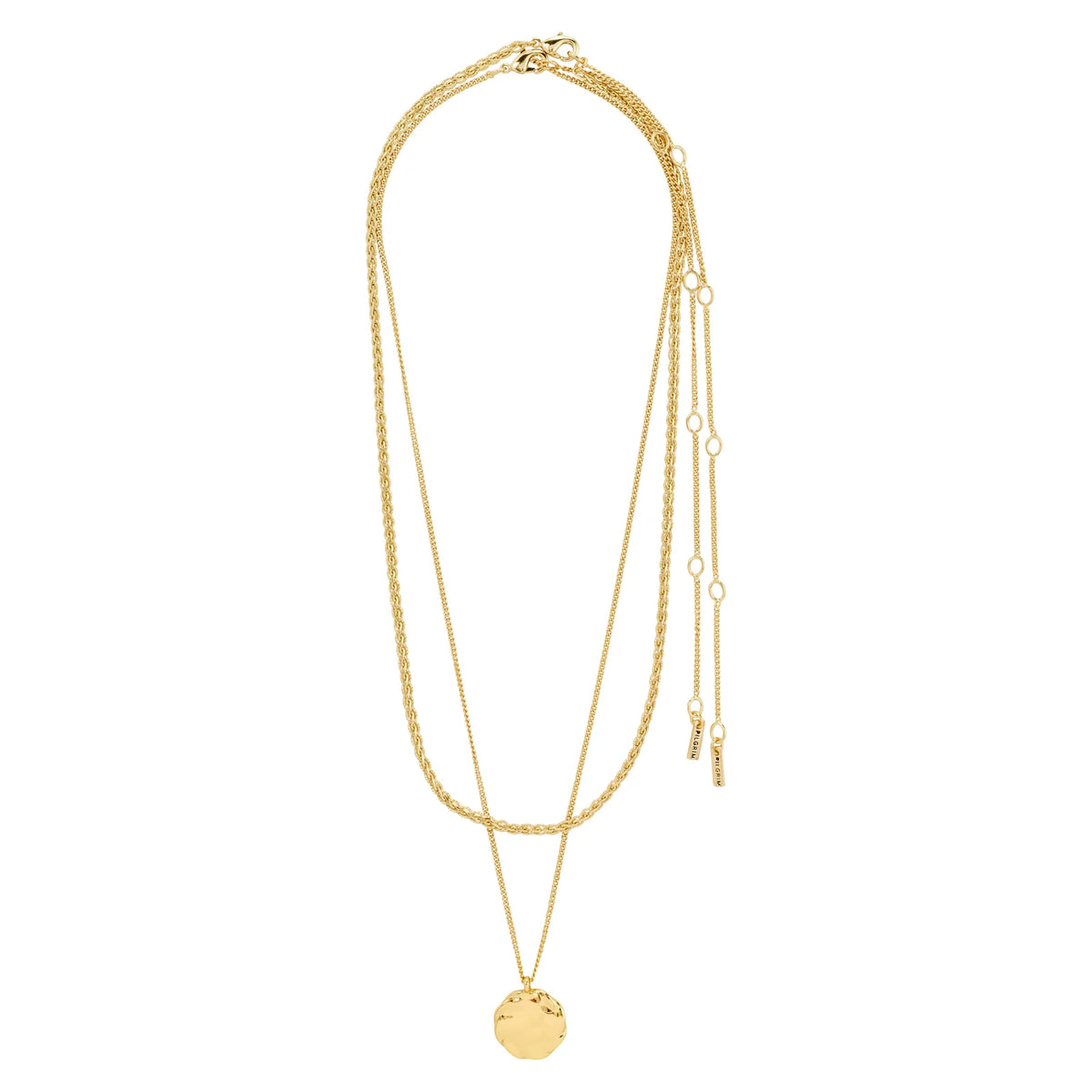 Pilgrim | Declan 2-in-1 Necklace | Gold Plated