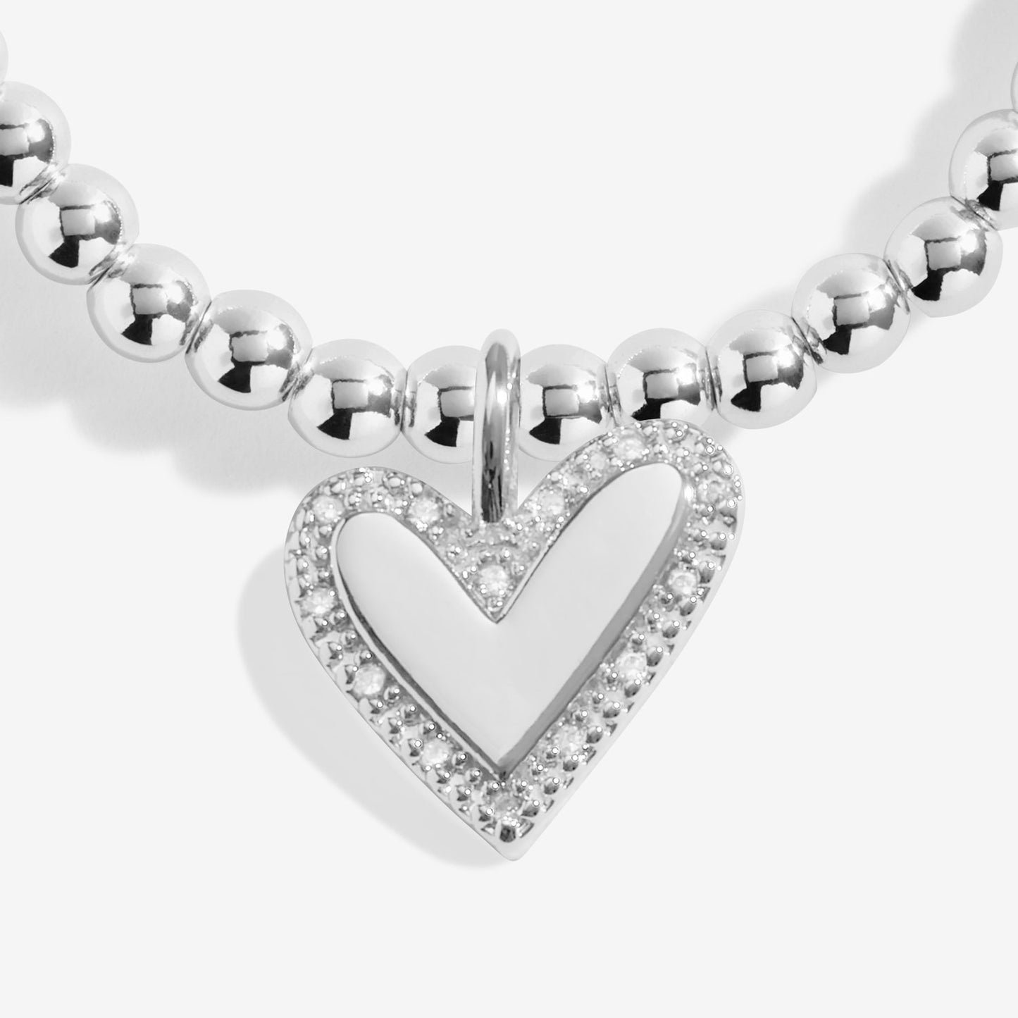 Joma Jewellery | A Little 'Here's To Your Next Chapter' Bracelet in Silver Plating