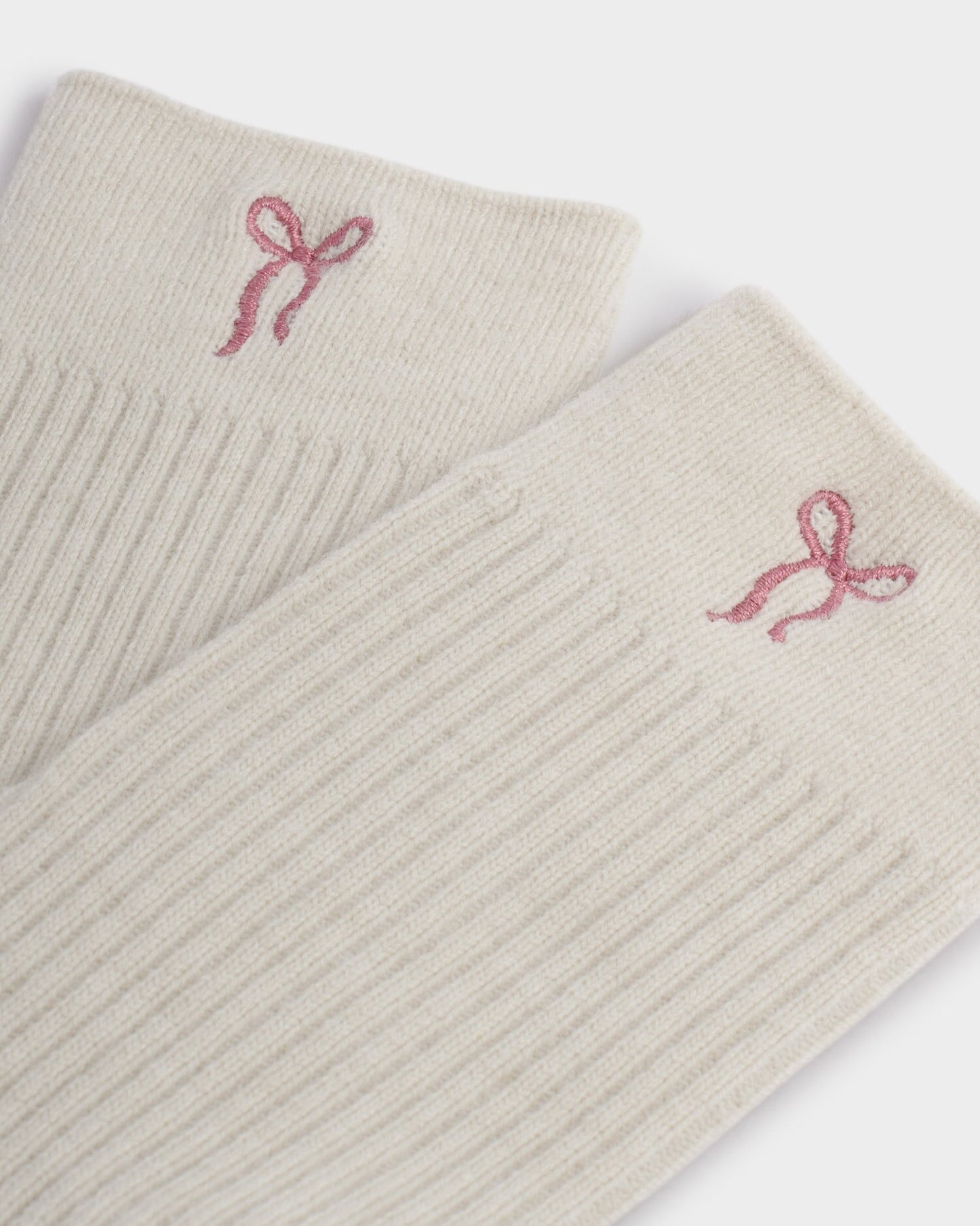 Katie Loxton | Gift Box Bow Socks | Off White