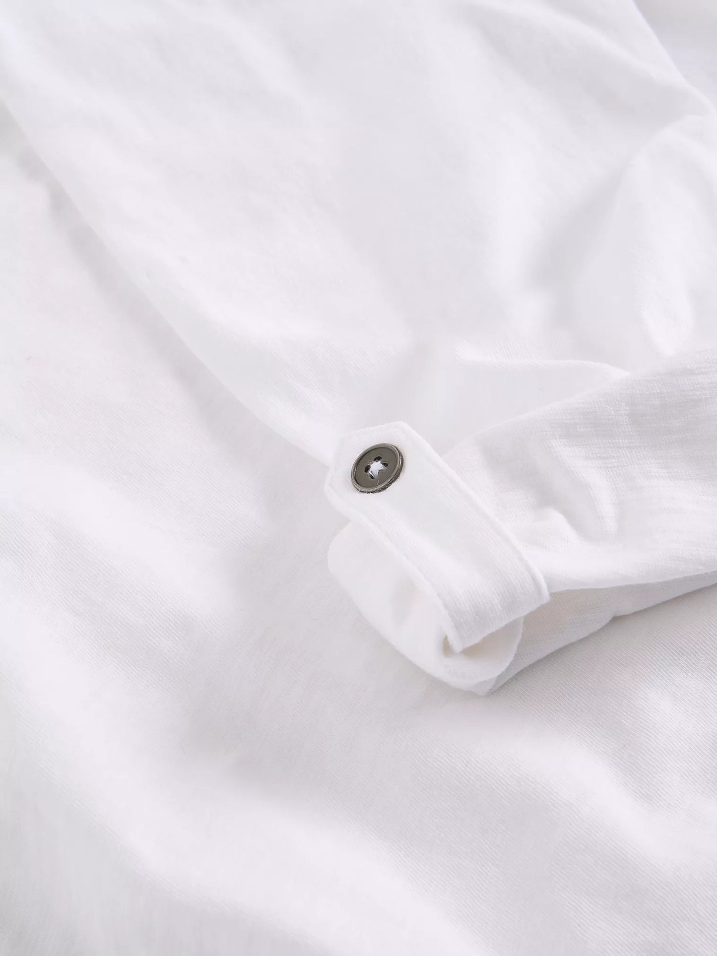 White Stuff | Allie Long Sleeve Jersey Shirt | Brilliant White - Blossom Boutique Online