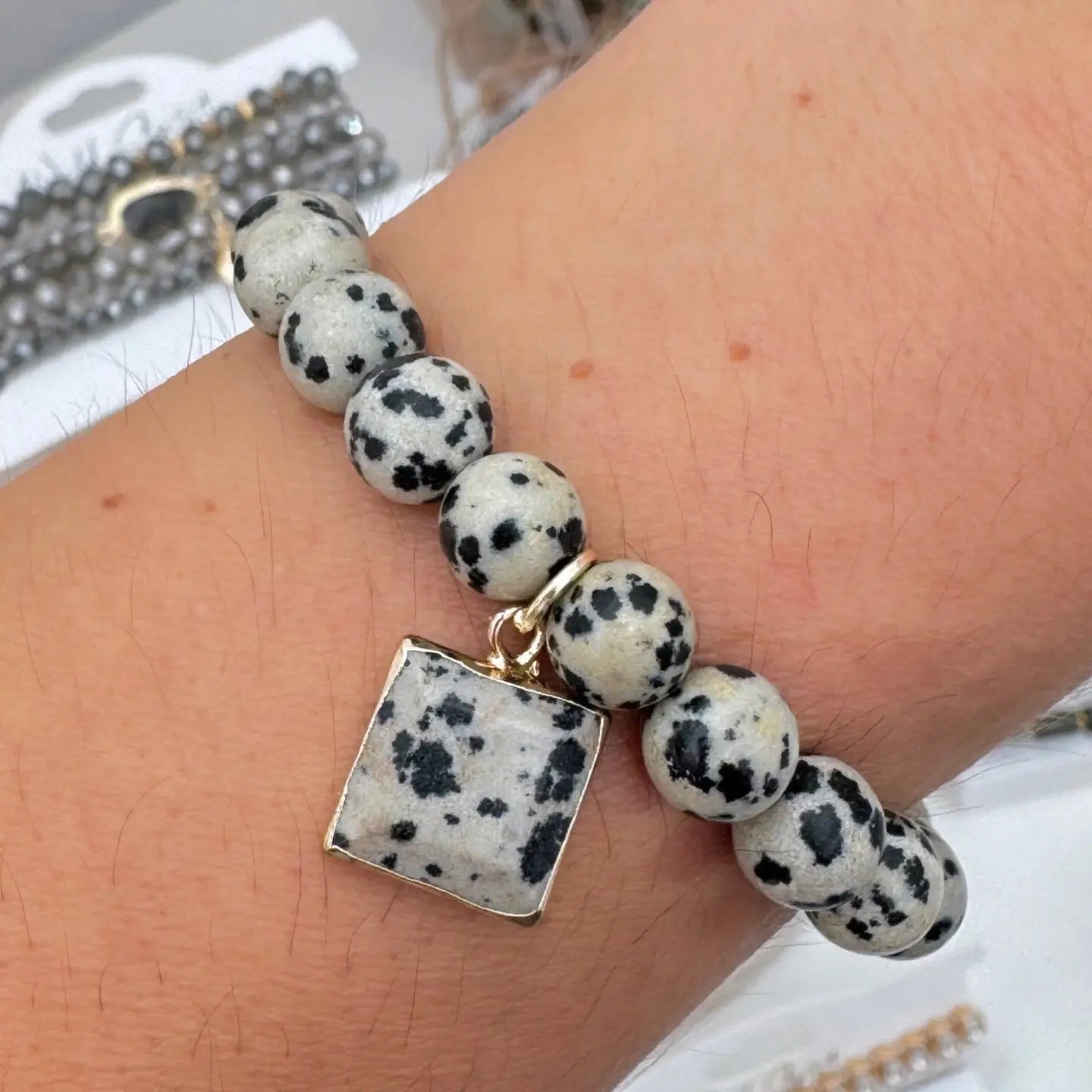 Wild Spirit London | The Dalmatian Spirit Stone Bracelet