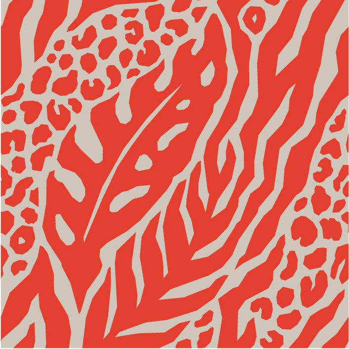 B.young | BYMMJOELLA Cropped Pants | Nature Vibes Fiesta - Orange