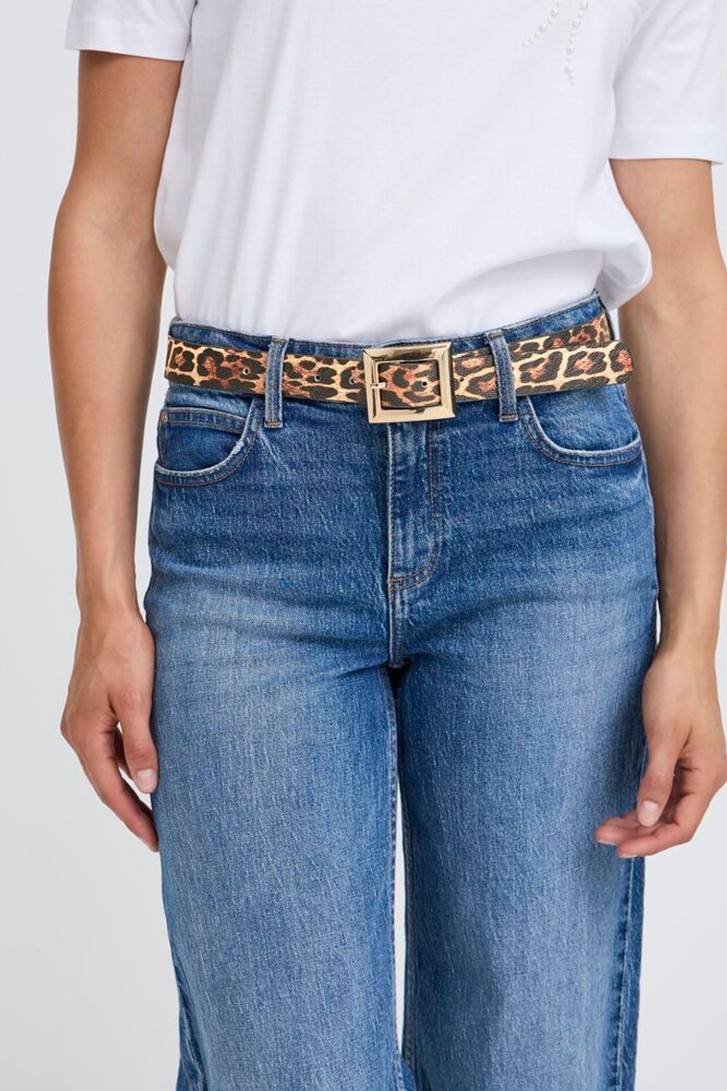 B.Young | BYVILDKAT Leopard Print Belt - Blossom Boutique Online