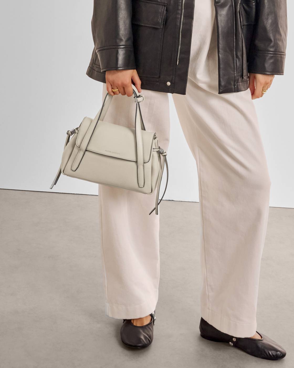 Katie Loxton | Alyssa Top Handle Bag | Cloud Taupe