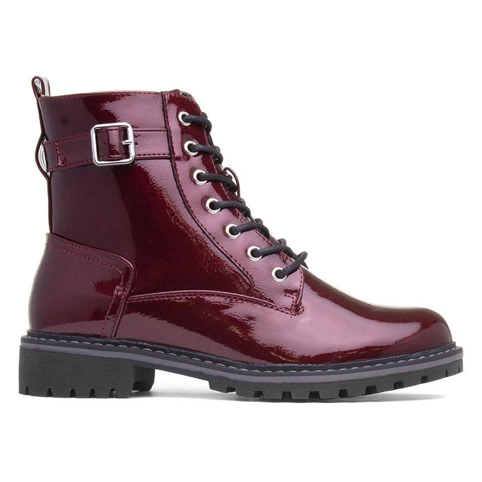 Lunar | Parlour Ankle Boot | Burgundy