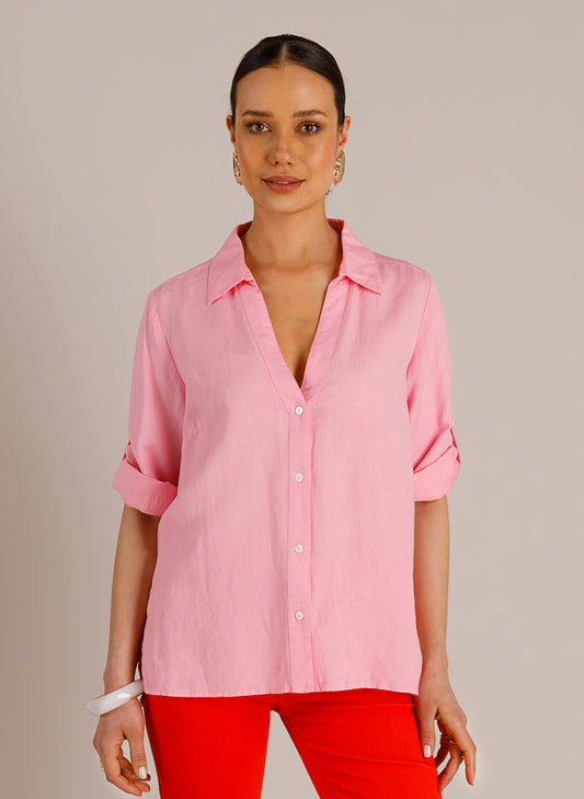 Yest | Mietta Shirt | Pink