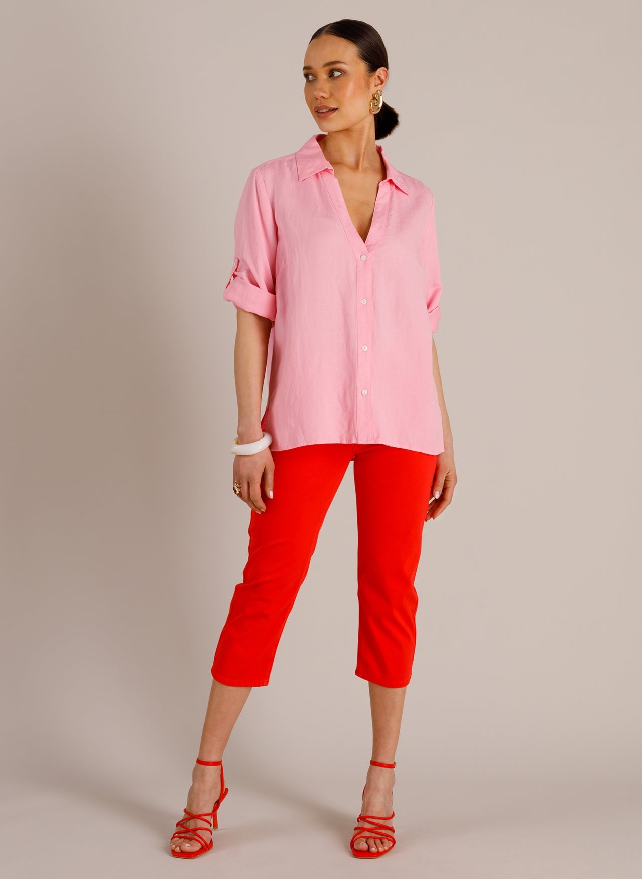 Yest | Mietta Shirt | Pink