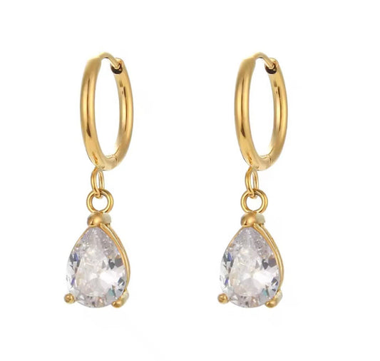 Wild Spirit | Mini Bling Earrings | Clear