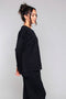 Pre-Order | Supersoft Longline Sweatshirt Black | Black