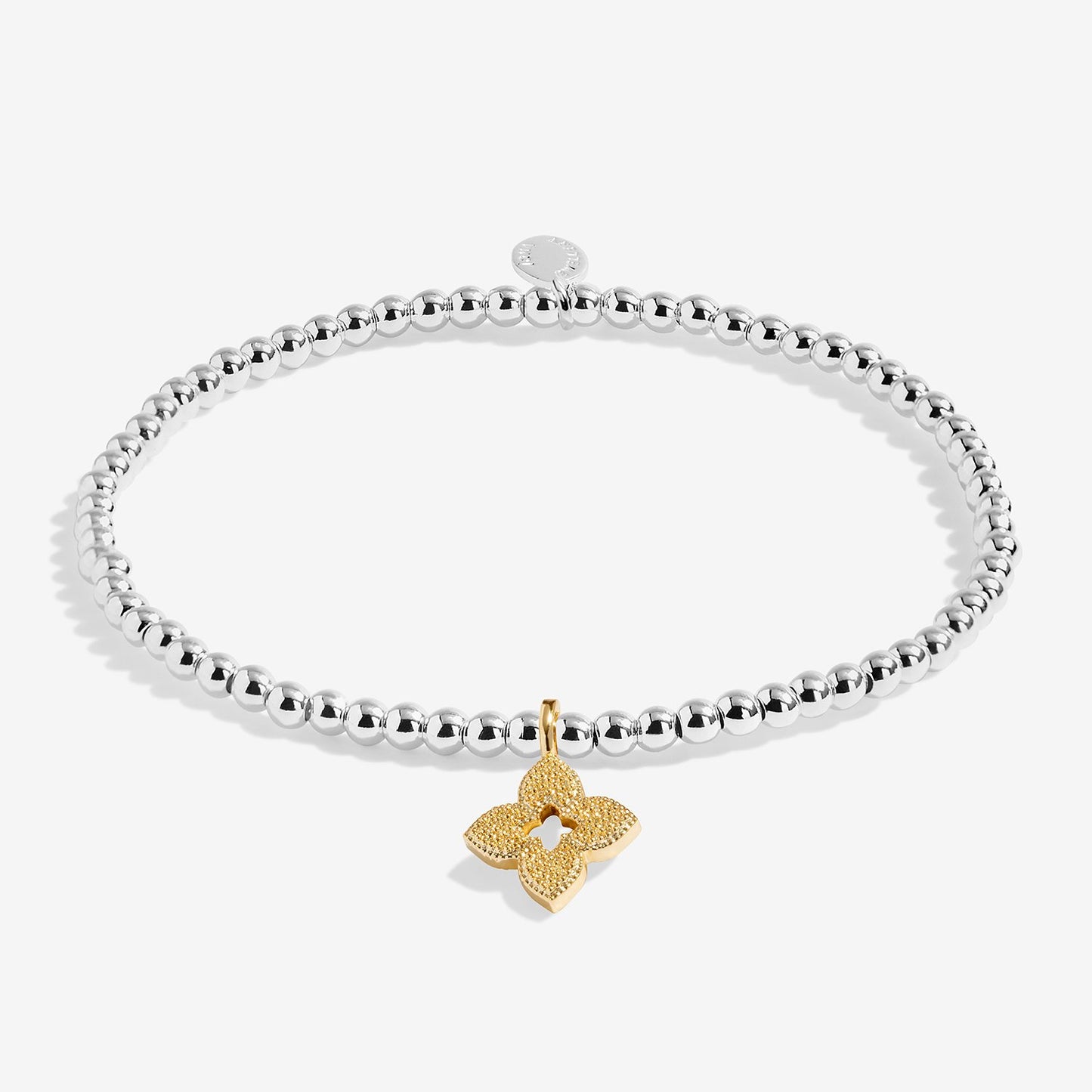 Joma Jewellery | A Little 'There's No Better Friend Than You' Bracelet In Silver & Gold Plating