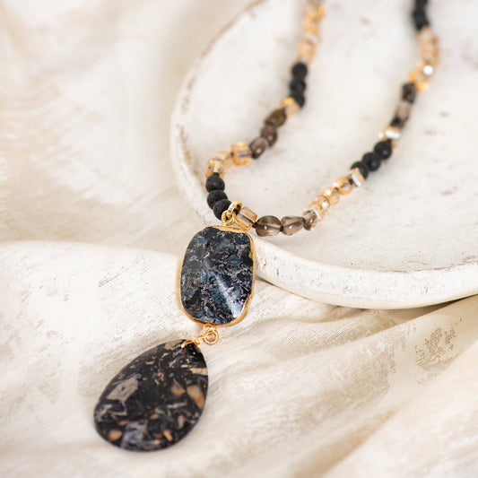 Wild Spirit London | The Black Jasper Necklace
