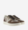 Victoria | Madrid Leather Glitter Trainer