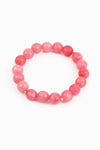 My Doris | Pink Beaded Stone Bracelet