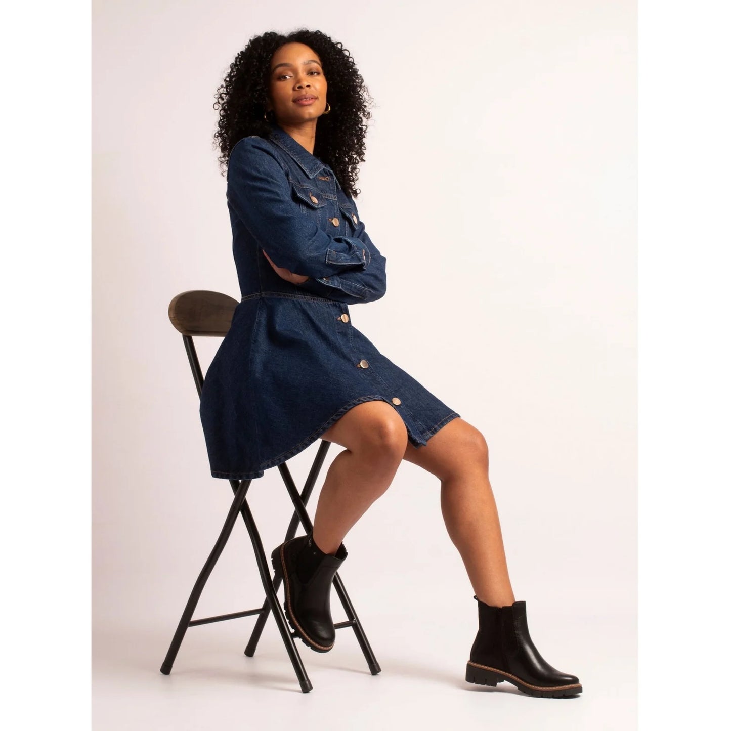 Lunar | Bernadette Black Ankle Boot