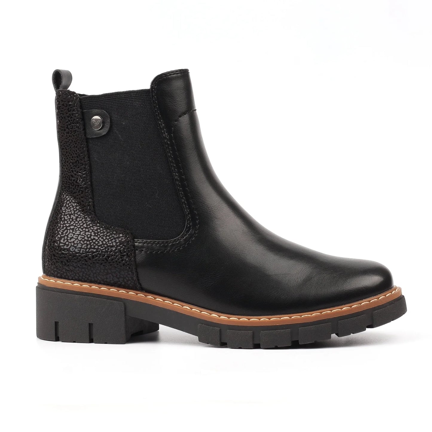 Lunar | Bernadette Black Ankle Boot