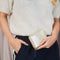 Pre-order | Elie Beaumont | Zipper Purse | Gold/Navy