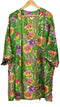 POM - Longer Length Green Mix Floral Kimono