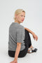 B.young | BYOMEA Rhinestone Jumper | Grey
