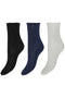 B.young | BYVILAINE Sock Box | Blue & Silver