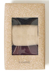 B.young | BYVILAINE Sock Box | Berry & Gold