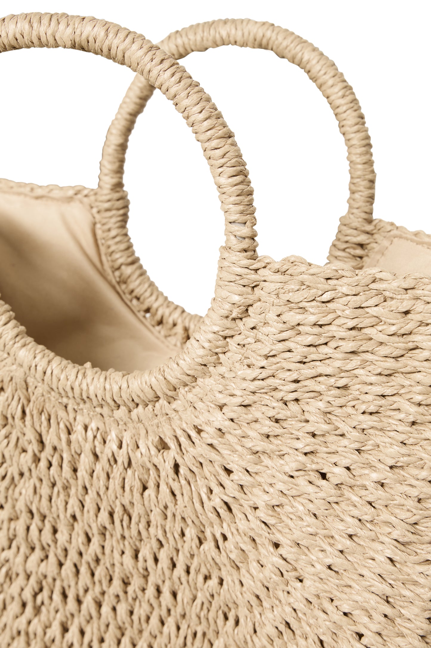B.young | Shopper Bag | Natural Straw