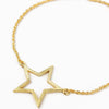 My Doris | Brushed Gold Star Bracelet