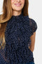 Saint Tropez LiljaSZ Crinkle Blouse | Mini Hearts