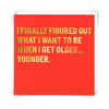 Figured Out Greetings Card
