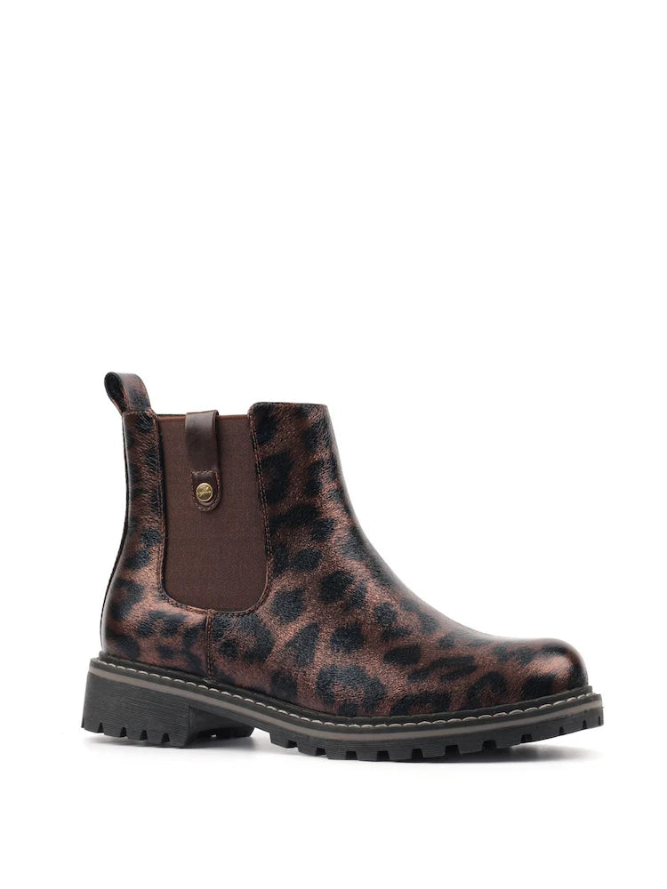 Lunar | Andrea Ankle Boot | Brown