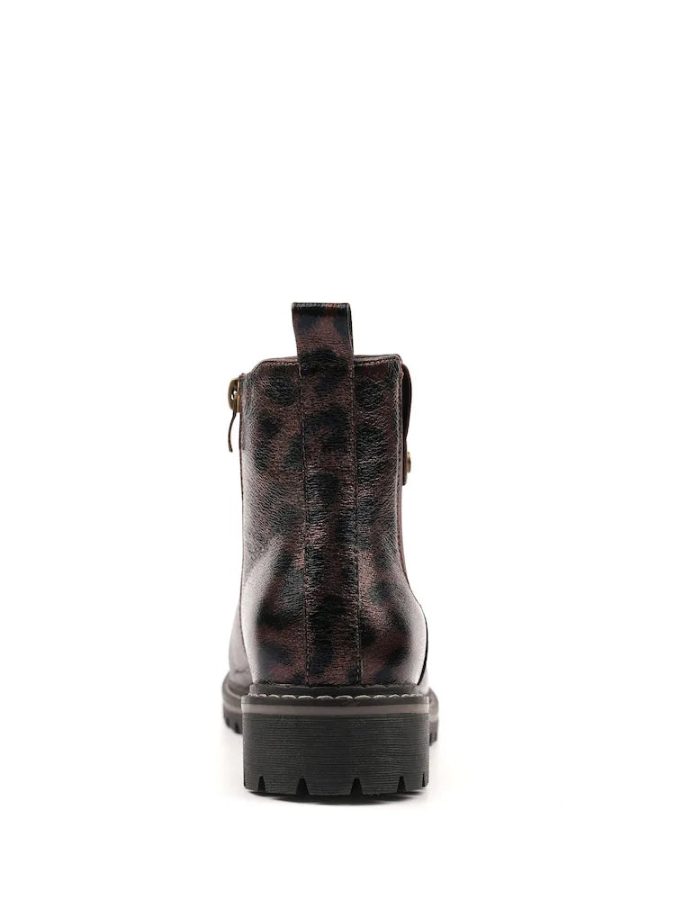 Lunar | Andrea Ankle Boot | Brown