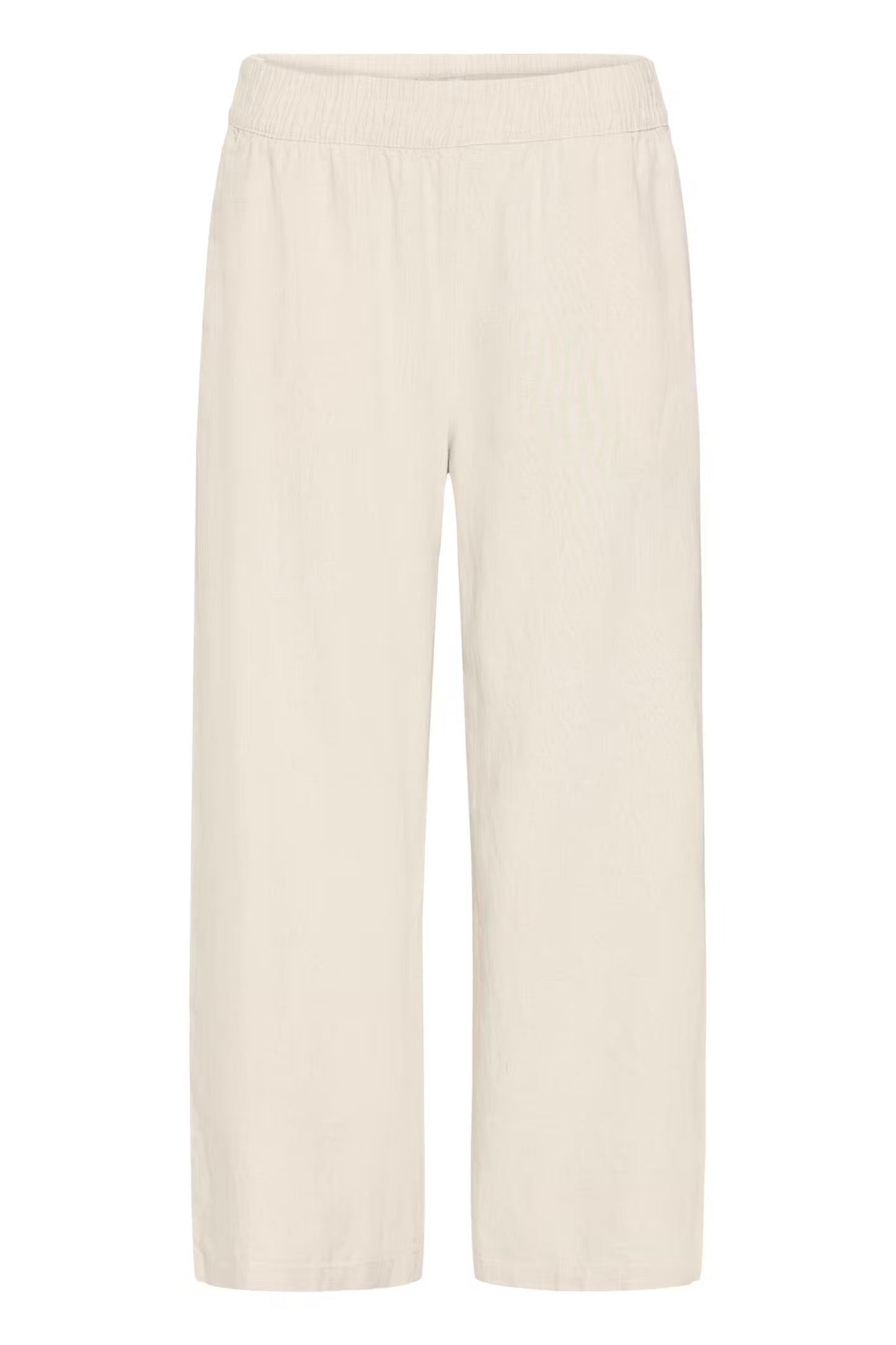 B.young | BYFALAKKA Linen Trousers | Natural