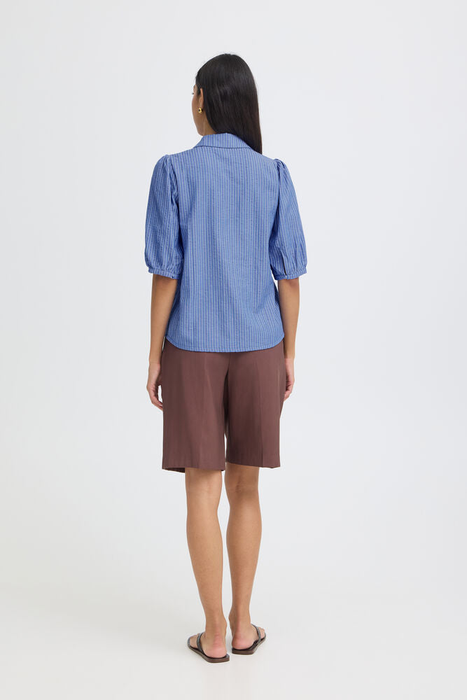 B.young | BYJAIDEN Shirt | Blue Stripes