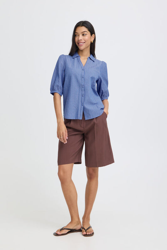 B.young | BYJAIDEN Shirt | Blue Stripes