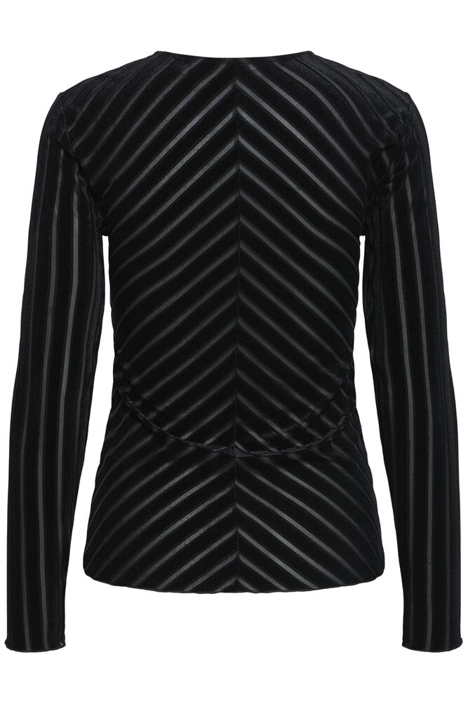Pre-Order | BYSHIRLEY Stripe Top | Black