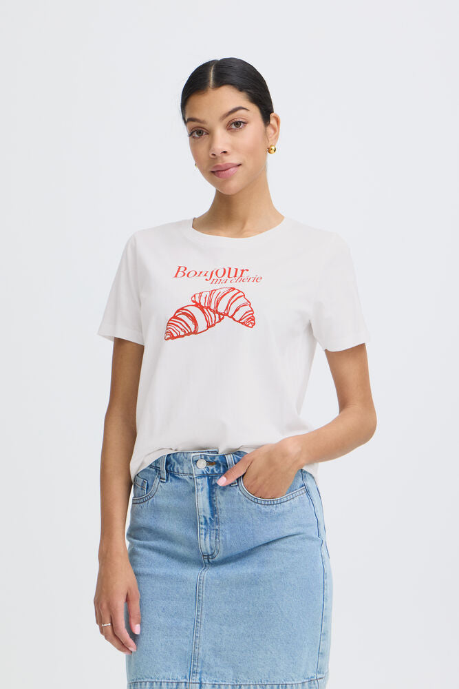 B.young | BYSOBBE T-Shirt | Croissant