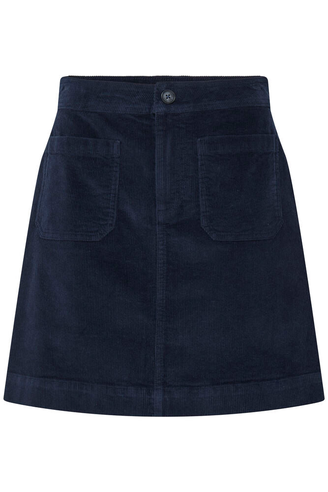 b.young | BYDASIK A POCKET Skirt | Dark Sapphire Blue