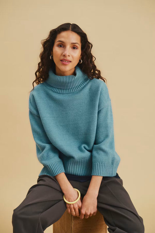 Saint Tropez | UminaSZ Pullover | Cameo Blue Melange