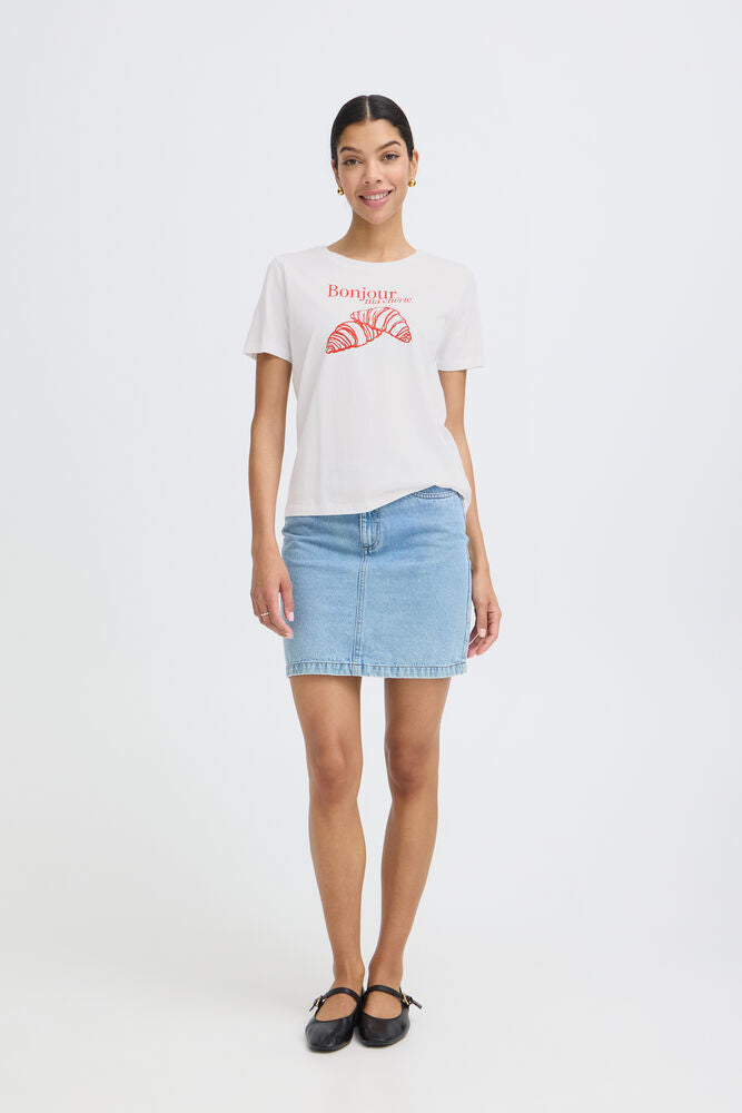 B.young | BYSOBBE T-Shirt | Croissant