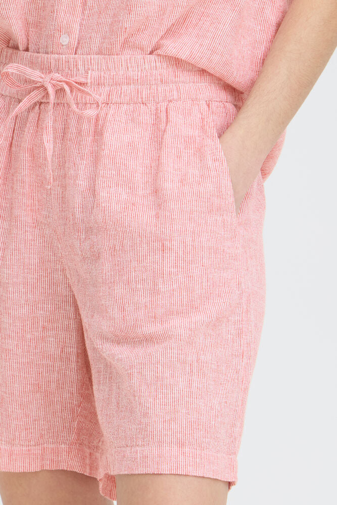 B.young | BYIZOLA Shorts | Red & White