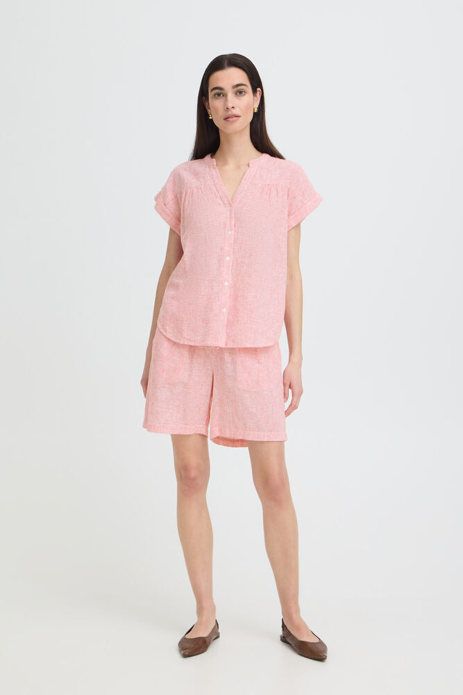 B.young | BYIZOLA Shirt | Red & White